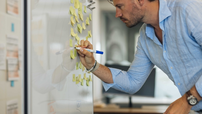 Change Kitchen BHAG sessie Waldo Postit Schrijven