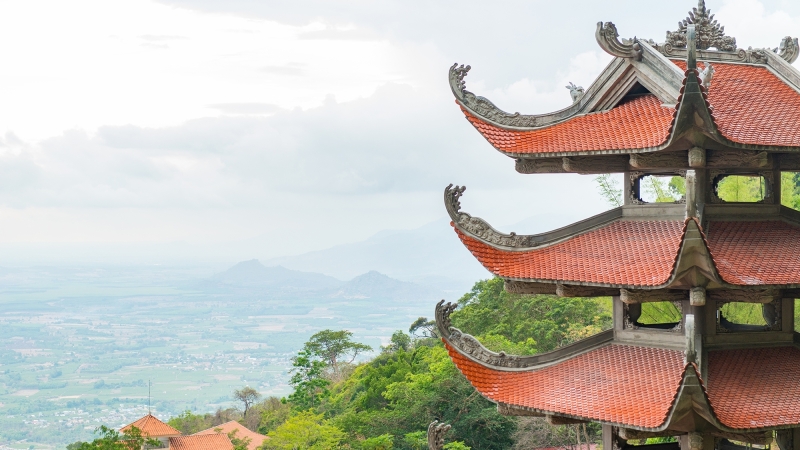 Traditional pagoda temple