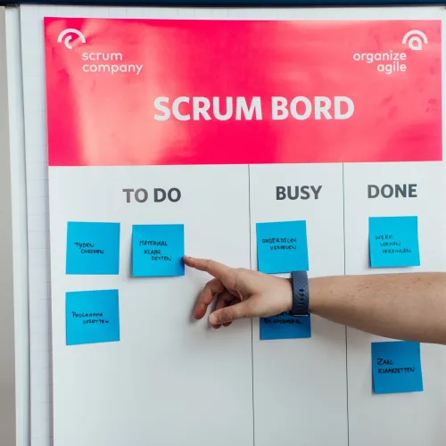 Wat doet een scrum master?