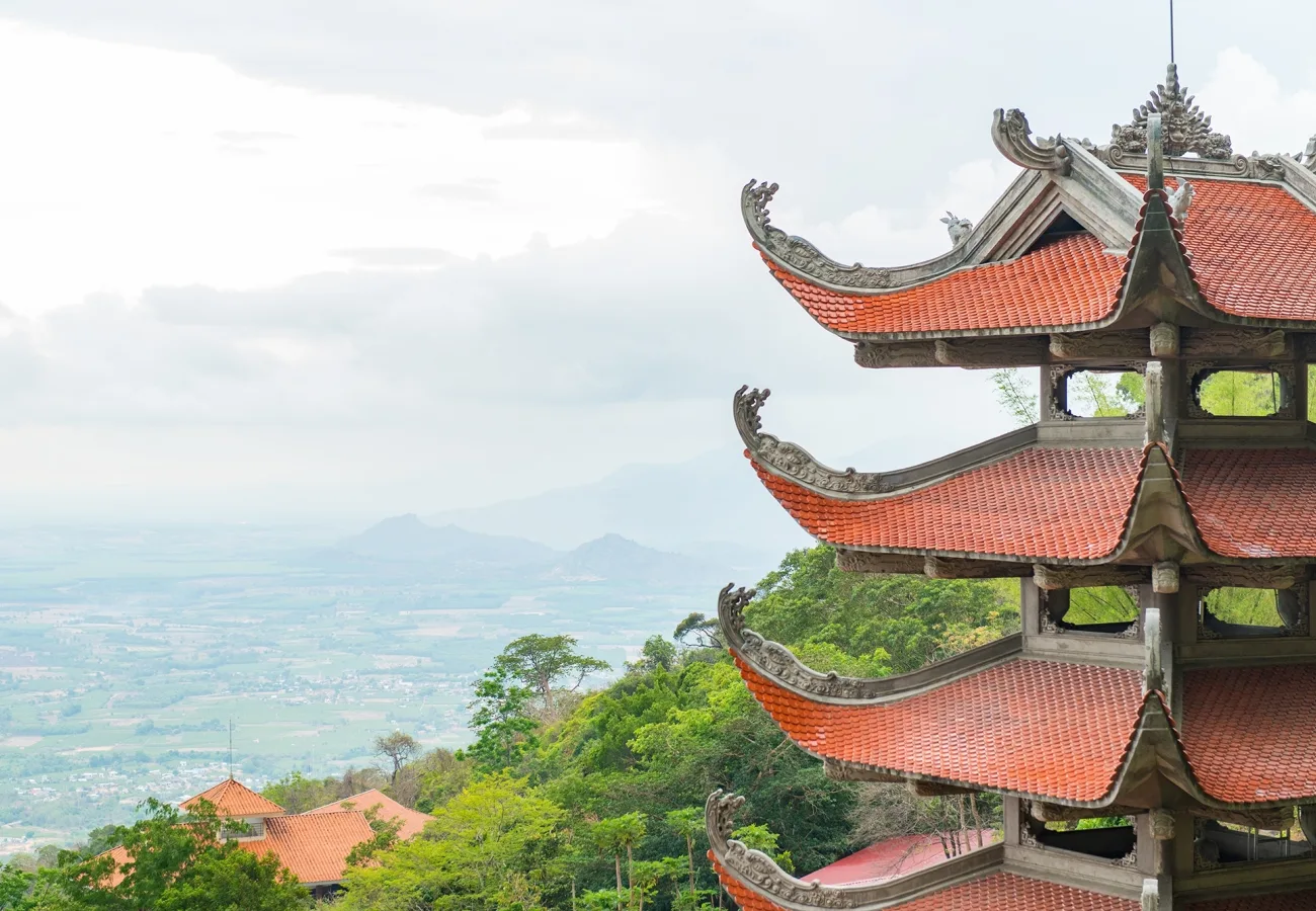 Traditional pagoda temple